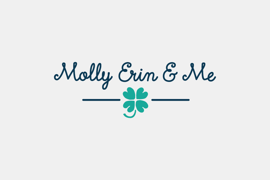 Logo for Molly Erin & Me, an ecommerce site selling plant-life and art